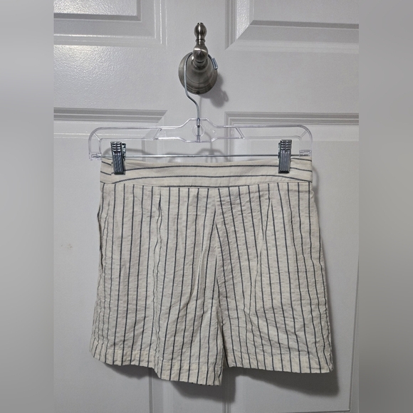 Zara High Waist Stripe Shorts - Picture 4 of 4